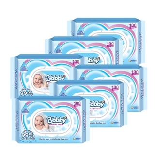 Khăn giấy ướt bobby 18 gói