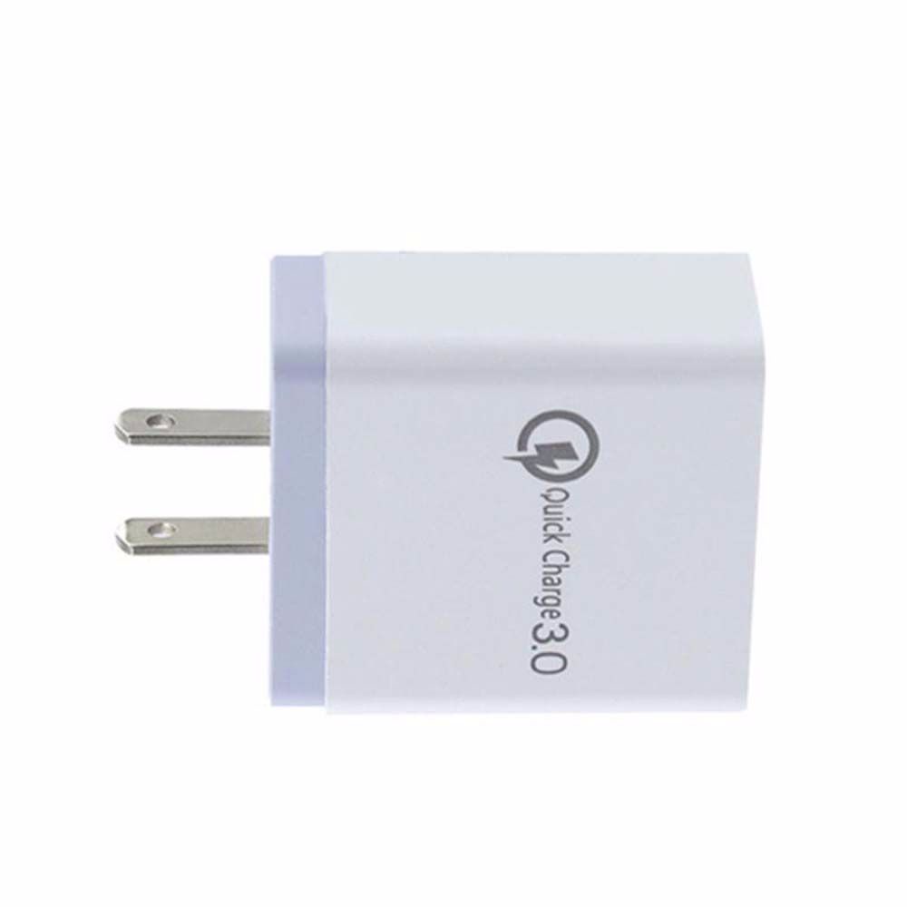 Củ sạc nhanh bằng nhựa nhiều màu cho Xiaomi Huawei 4 cổng USB