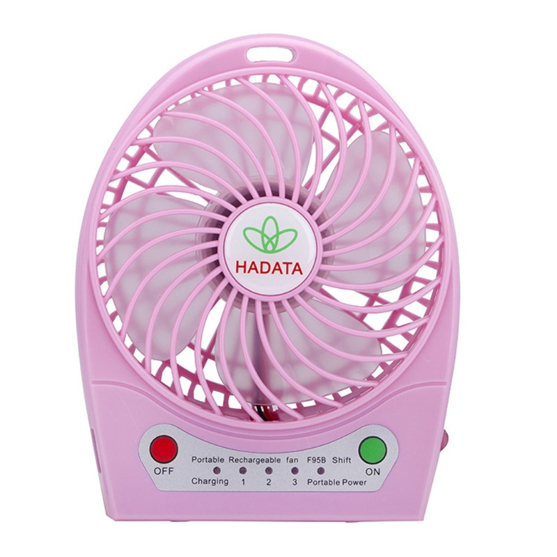 Quạt Mini Có Đèn LED Và Kẹp Gắn Bàn Tiện Lợi