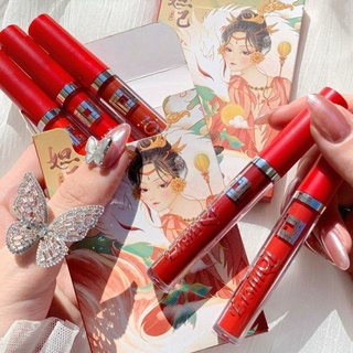 Set 5 son kem lì MUGELEEN nội địa Trung