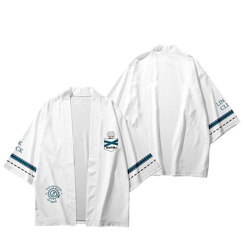Ag Shiguang Daailiren Kimono Haori Link Click Áo Khoác Ngoài Hóa Trang Anime Giản Dị Cỡ Lớn Unisex