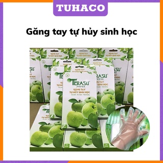 Gang tay, bao tay nilong sinh học tự hủy dùng 1 lần tự hủy - An toàn cho mọi người Tuhaco