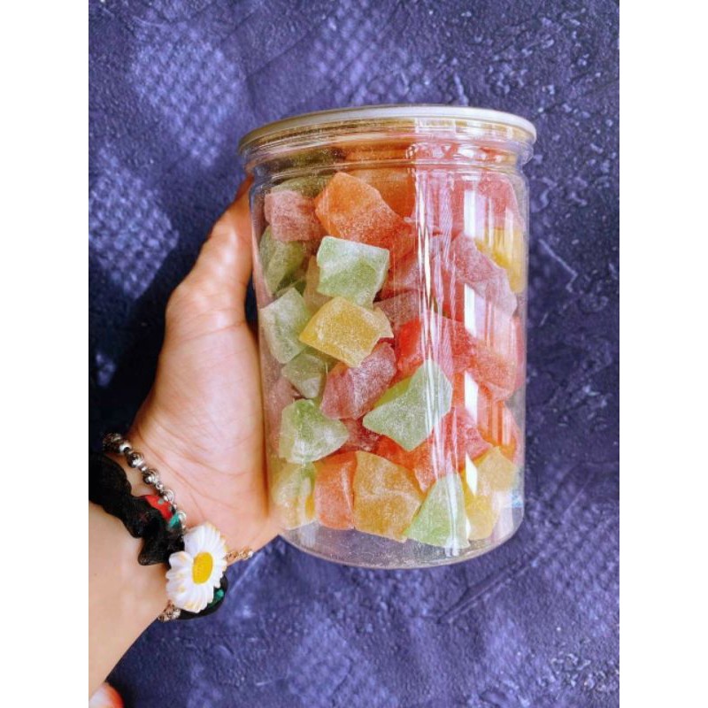 1 lon 300gr kẹo dẻo đà lạt