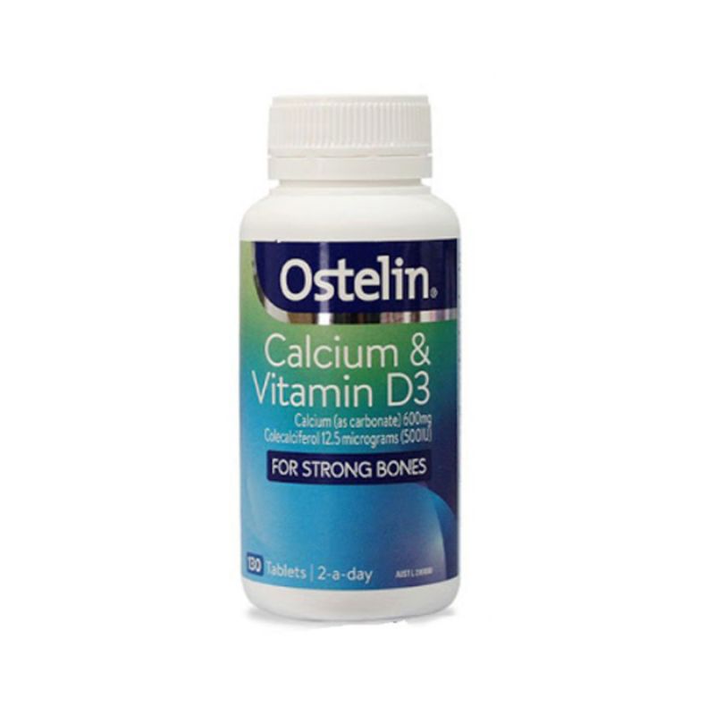 [ Chính hãng] Canxi Ostelin Vitamin D3 nhập khẩu từ Úc
