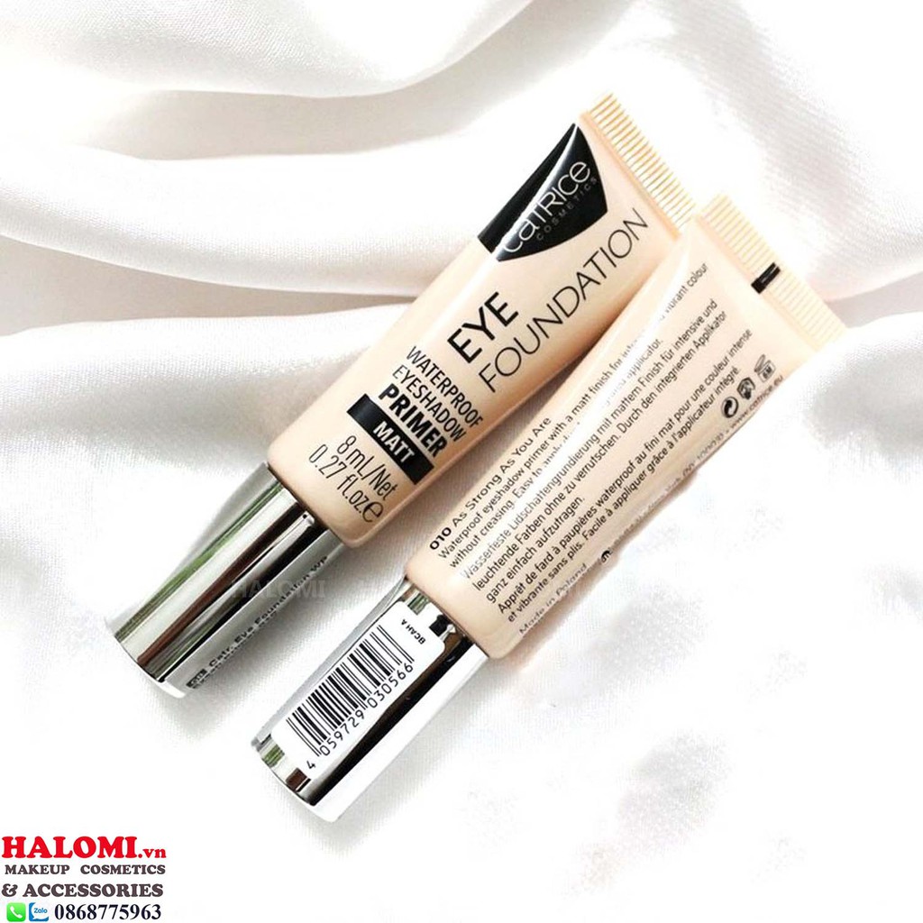 Kem Lót Mắt Catrice Eye Foundation Waterproof Eyeshadow Primer Matt 8ml | BigBuy360 - bigbuy360.vn