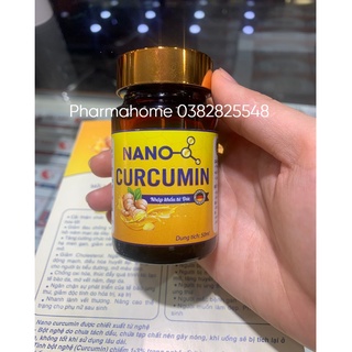 Tinh Nghệ Nano Curcumin dạng nước, 50ml
