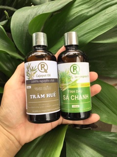 combo tinh dầu tràm- sả chanh