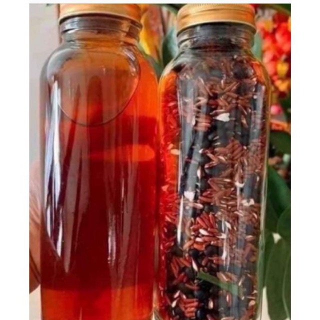 1kg Gạo lứt đỗ đen mix hoa nhà lá sen