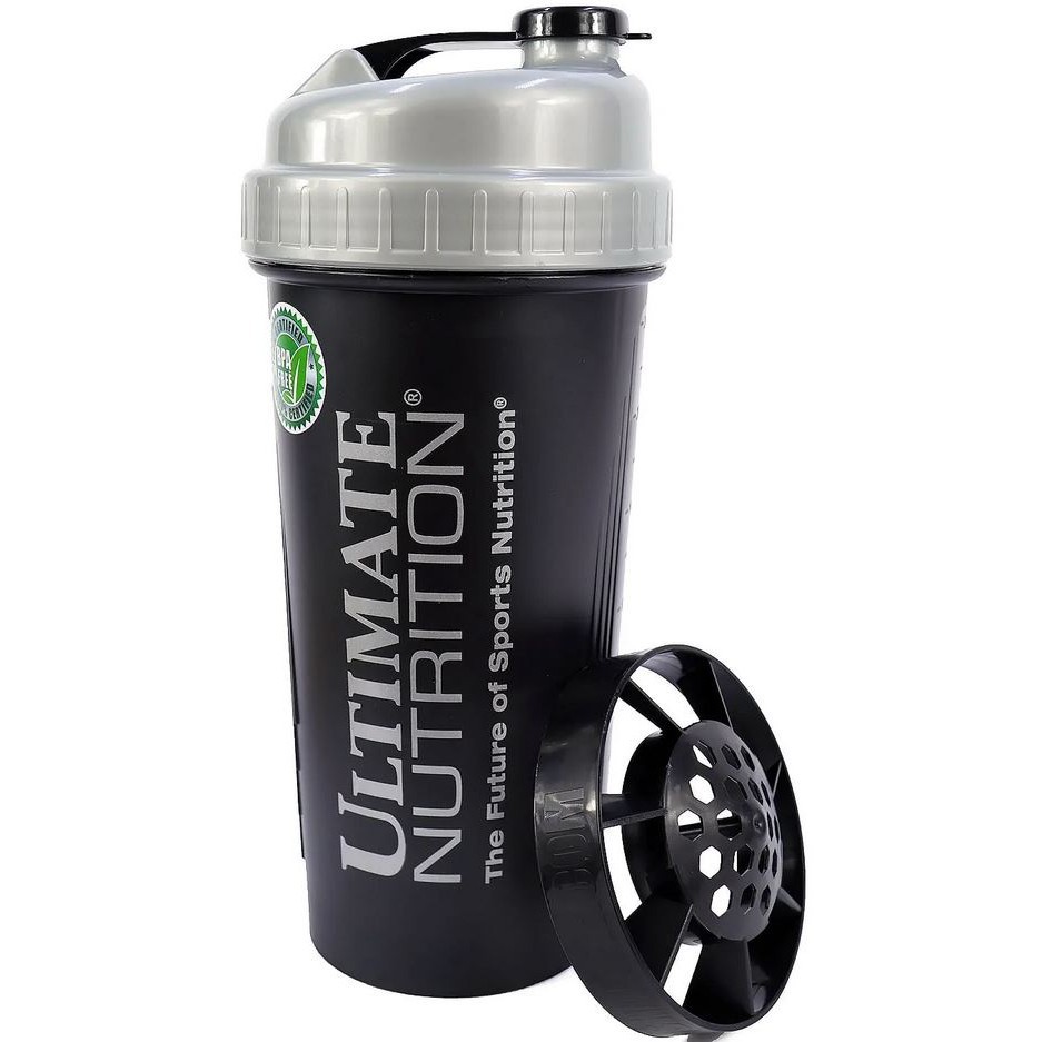 Bình Nước Thể Thao 1 Ngăn Thương Hiệu Ultimate Nutrition Chất Liệu Nhựa BPA Free - An Toàn Cho Người Dùng - Chính hãng