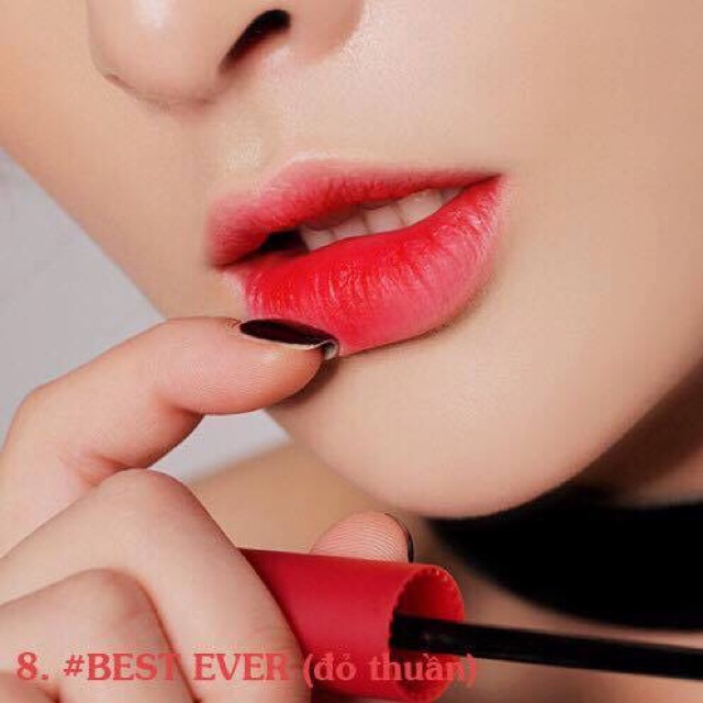 Son kem 3ce velvet lip tint chính hãng đu màu có Going right và daffodil