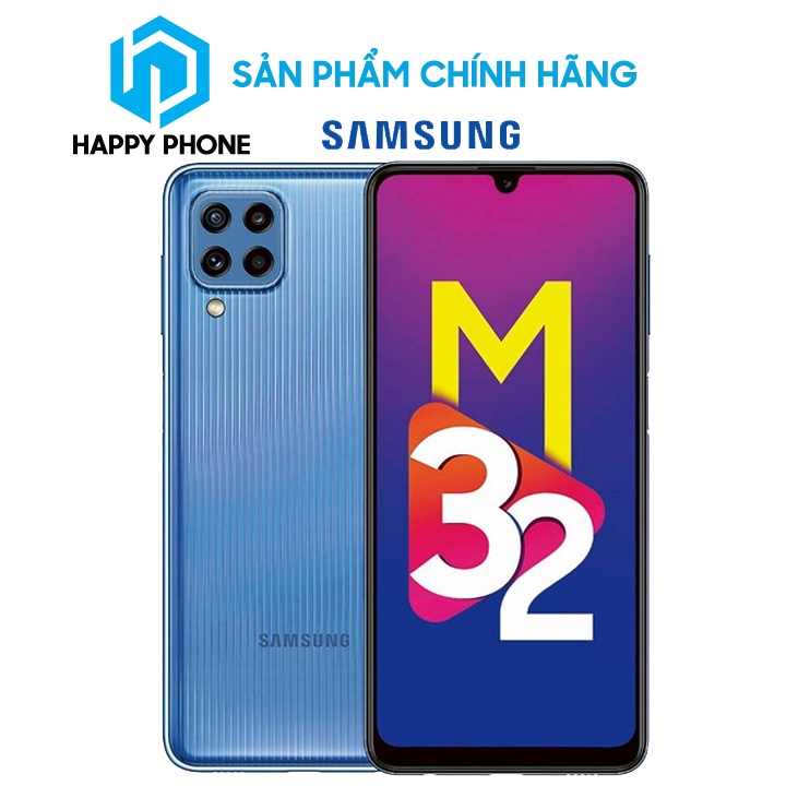 Điện Thoại Samsung Galaxy M32 (8GB/128GB) - Hàng Chính Hãng, Mới 100%, Nguyên seal, Bảo Hành 12 Tháng