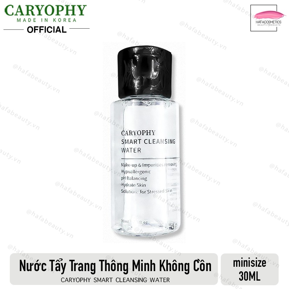 [Minisize 30ml/60ml] Nước tẩy trang thông minh Caryophy Smart Cleansing | BigBuy360 - bigbuy360.vn