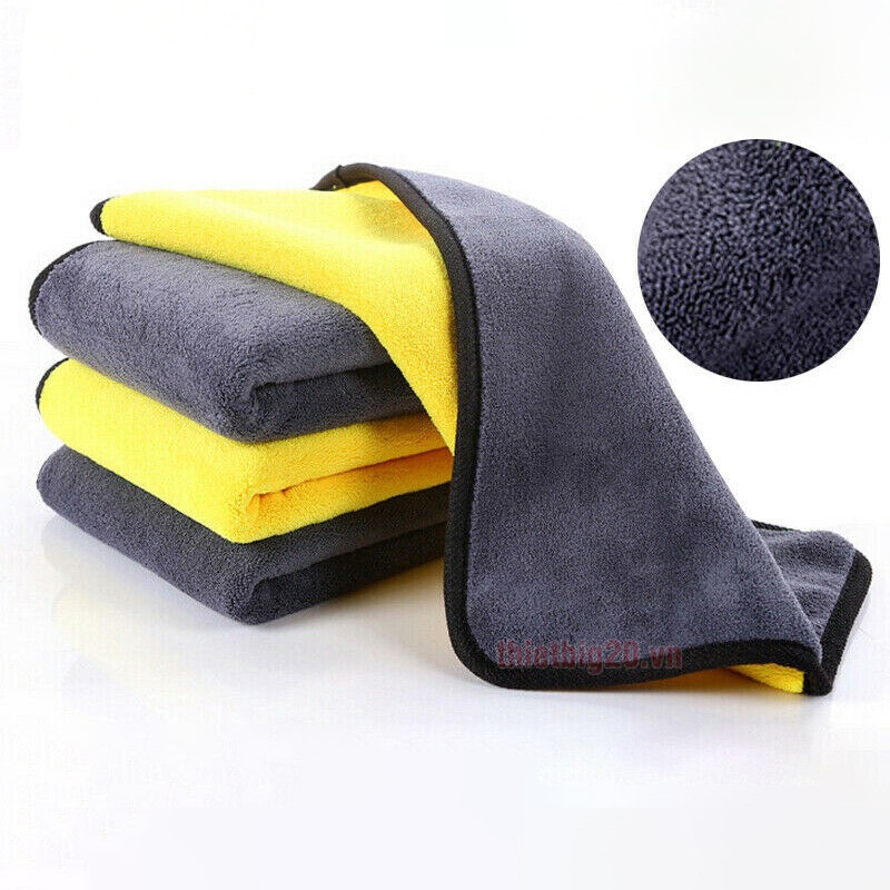 Khăn lau rửa xe Siêu thắm , chống sướt , siêu mịn " không rụng long tơ "
