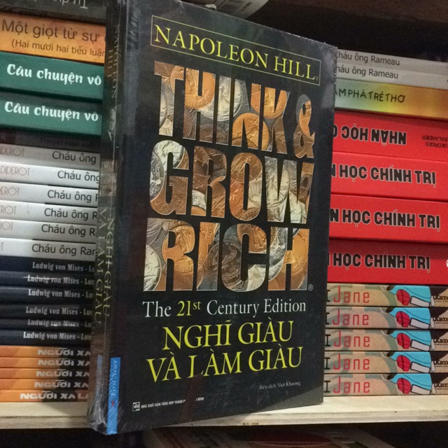 Sách - Think &amp; Growrich Nghĩ giàu và làm giàu ( bìa cứng)