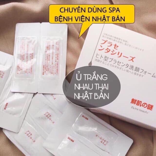 MẶT NẠ #Ủ TRẮNG NHAU THAI NHẬT BẢN [Lẻ gói] | BigBuy360 - bigbuy360.vn
