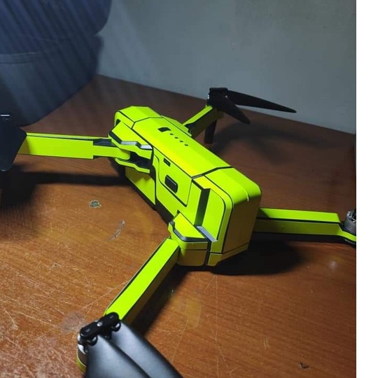 Skin Decal Dán Trang Trí Flycam F11S Pro 4K - Dán Full Body - Màu Dạ Quang - Dán 2 Pin