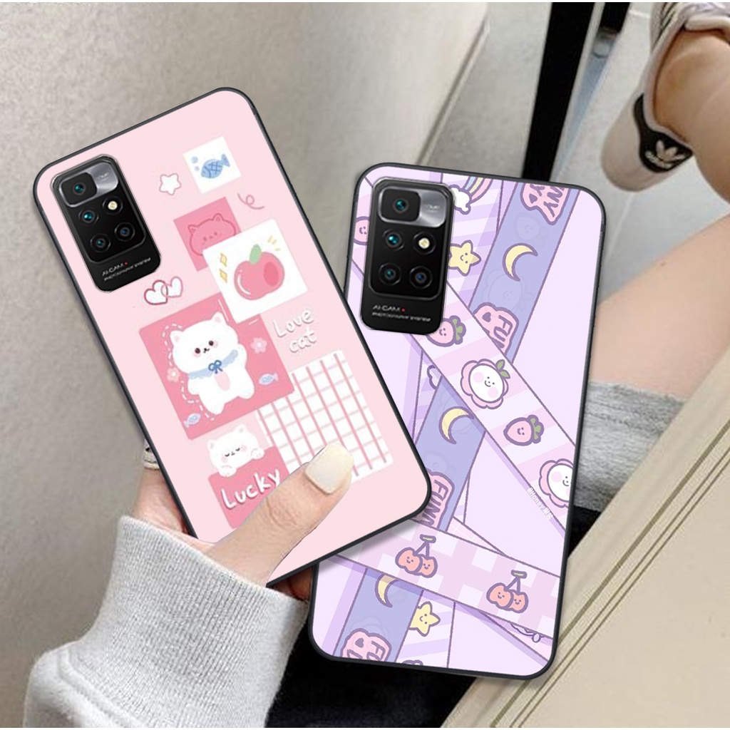 Ốp lưng Xiaomi REDMI 10 sặc sỡ, đẹp mắt. Vỏ lưng Xiaomi in hình đáng yêu, cute