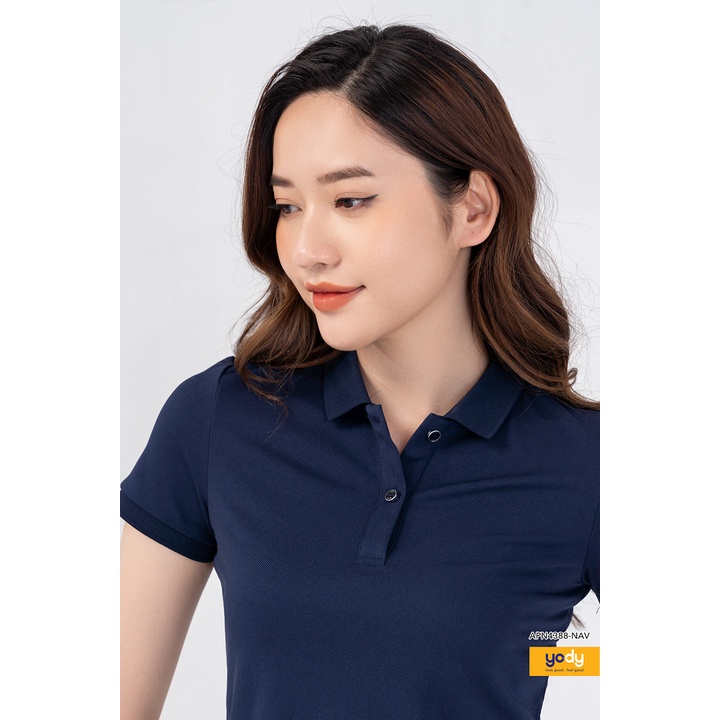 Áo Polo Nữ thương hiệu YODY,  Áo phông có cổ nữ chất liệu Cà Phê Bo Trơn - APN4388 | BigBuy360 - bigbuy360.vn