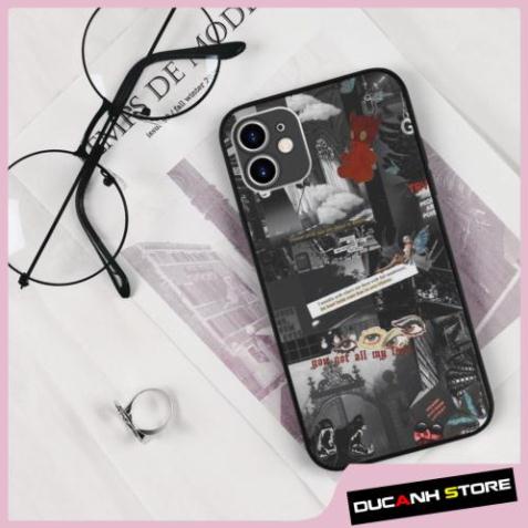 Ốp lưng iphone SAMSUNG sherlock home  collage art dada dadaism viền vuông  cho các dòng iPhone PAP20210990