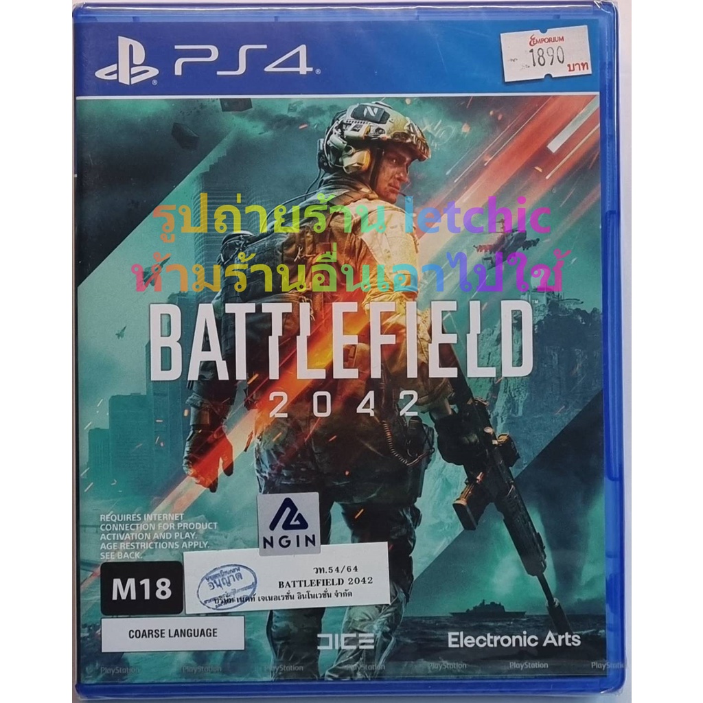 BATTLEFIELD 2042 cho PS4 Zone 3 ngôn ngữ Đĩa mới tiếng Anh True To Cover