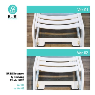 Ghế rung và bập bênh gỗ BUBI (kèm nệm)
