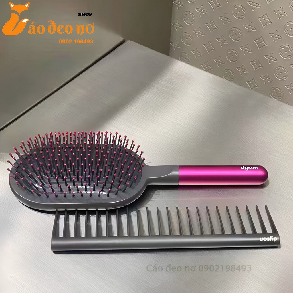 LƯỢC GỠ RỐI DYSON - CHÍNH HÃNG- Cáo đeo nơ- CÓ SẴN