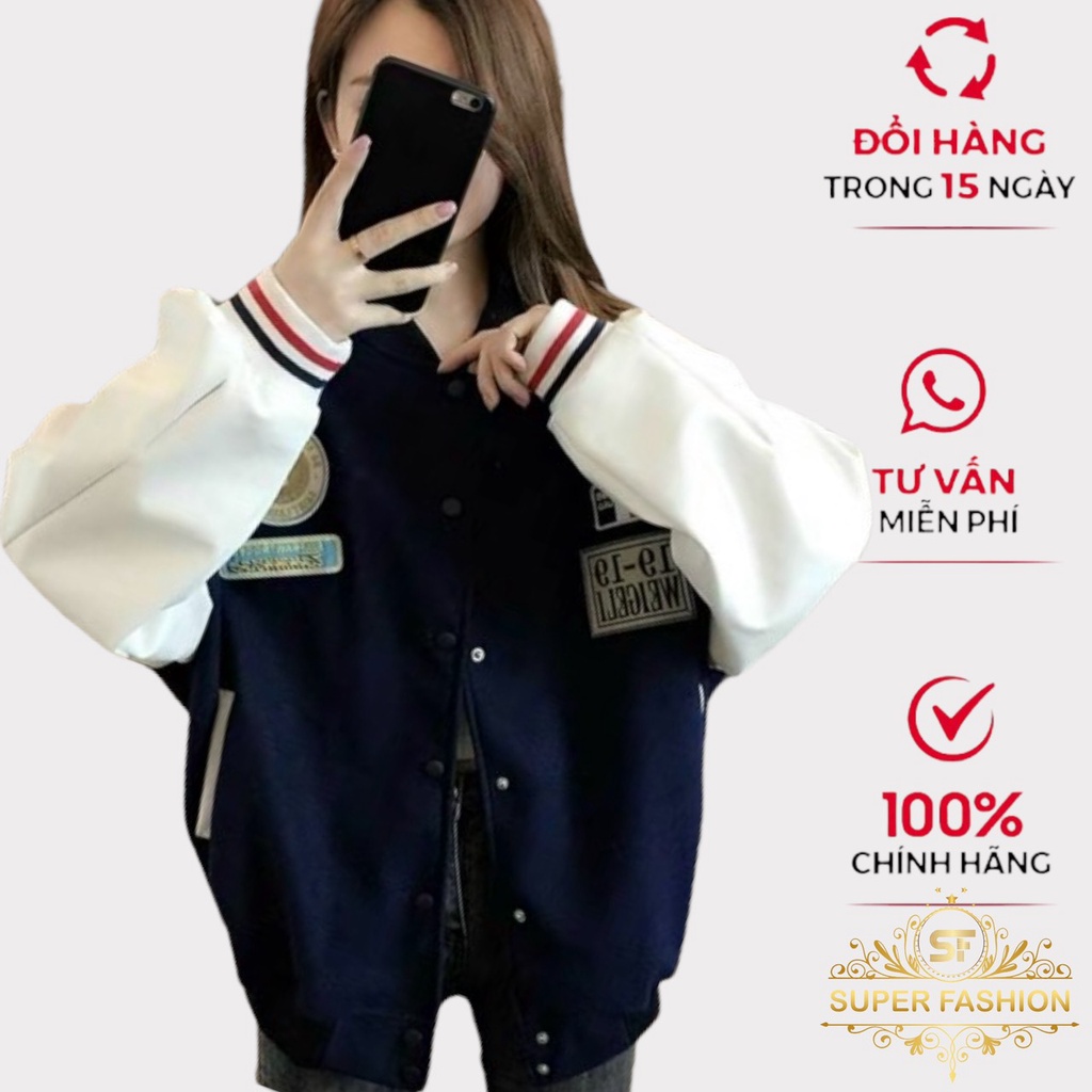 Áo khoác dù bomber nam  thiêu hoạ tiết 1991 đẹp thời trang Hot Trend Super Fashion