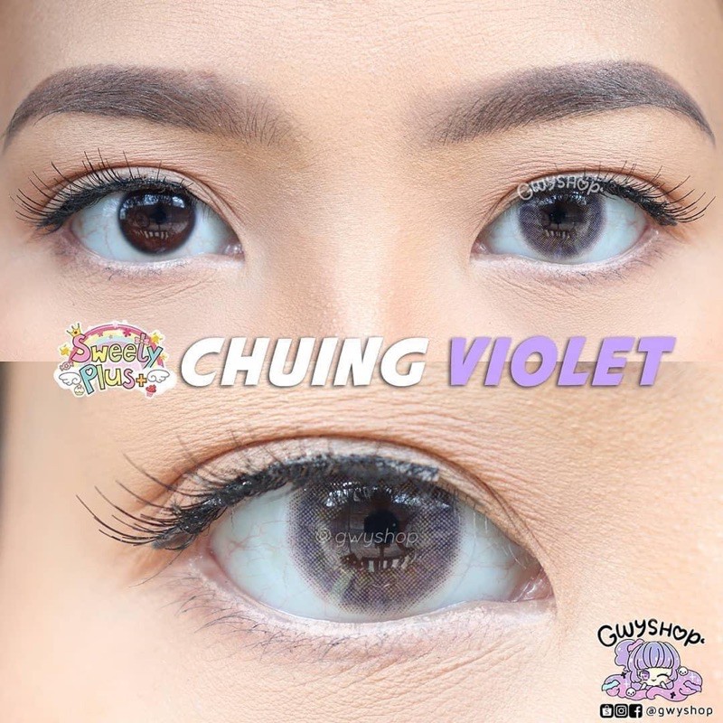 Top Các Mẫu Kính Áp Tròng Tím - Violet Bán Chạy ( contact lens )