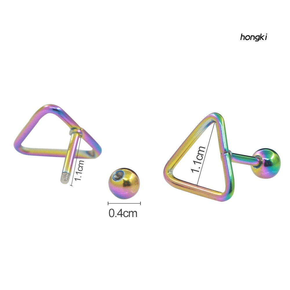 Khuyên Tai Hình Tam Giác Thời Trang Cho Nữ