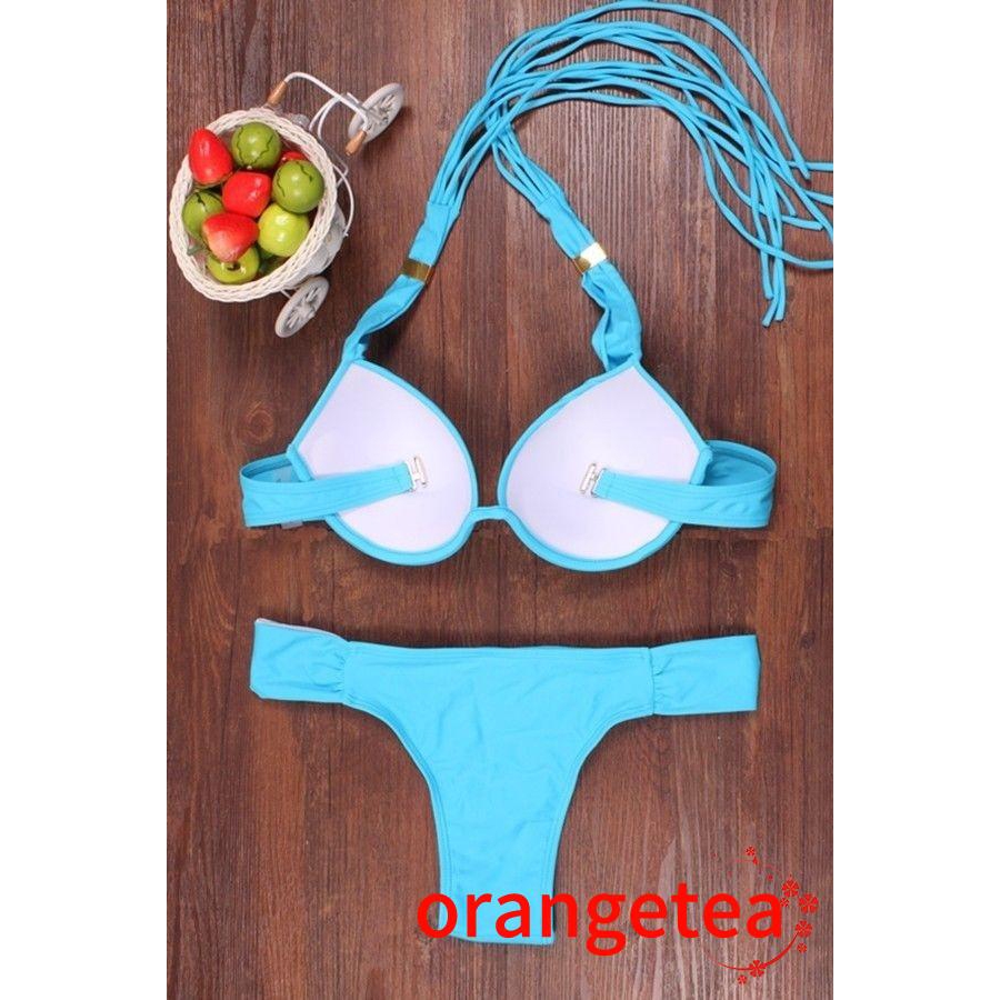 Bộ đồ tắm 2 mảnh thiết kế nâng ngực thời trang quyến rũ dành cho bạn nữ