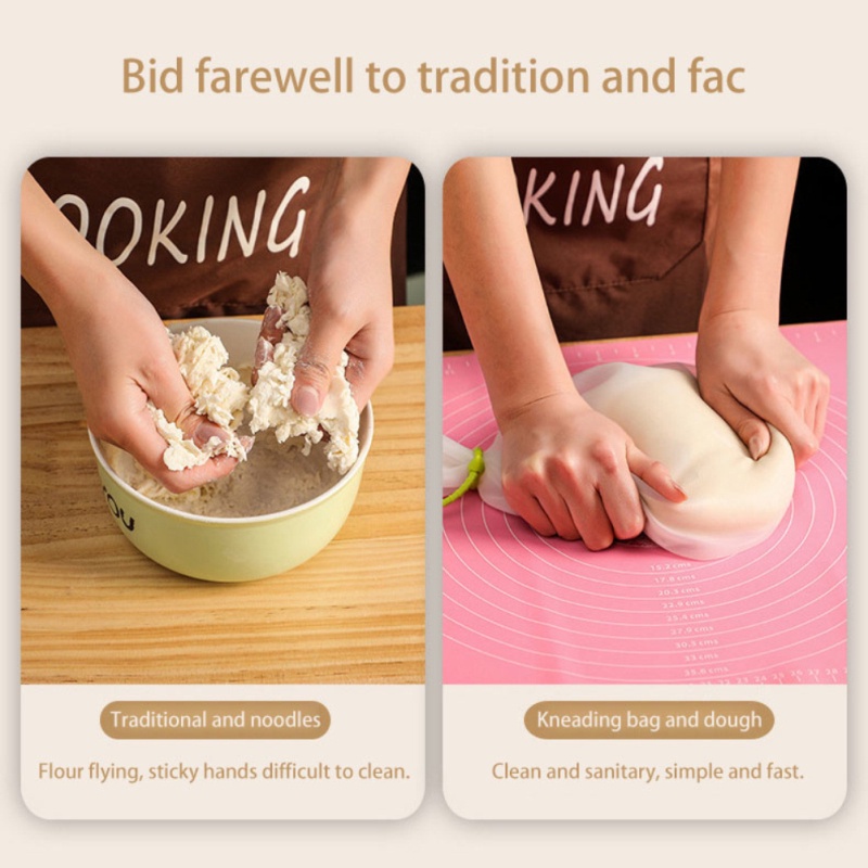 Silicone Túi Nhào Bột Làm Bánh Bằng Silicon Cấp Thực Phẩm