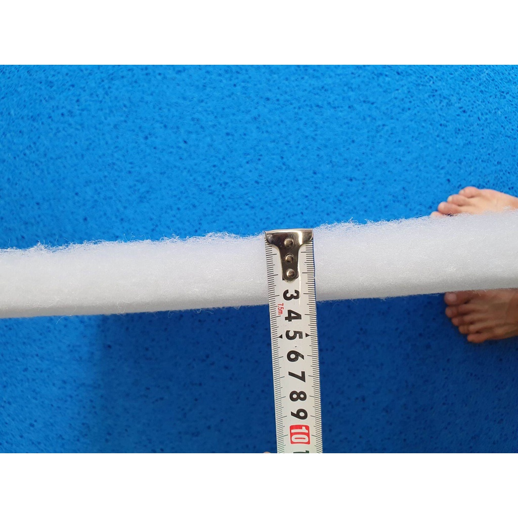 Bông lọc trắng, vật liệu lọc nước cho bể cá, bể thuỷ sinh, hồ cá