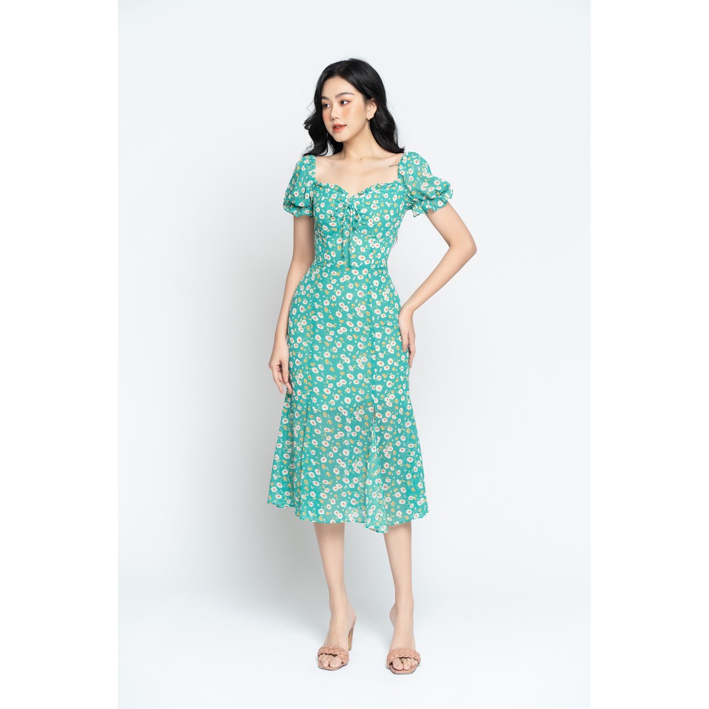 [Mã WABRWA15 giảm 15% đơn 300K] Váy nhún ngực có bèo_1VA827XL_Lep' | BigBuy360 - bigbuy360.vn