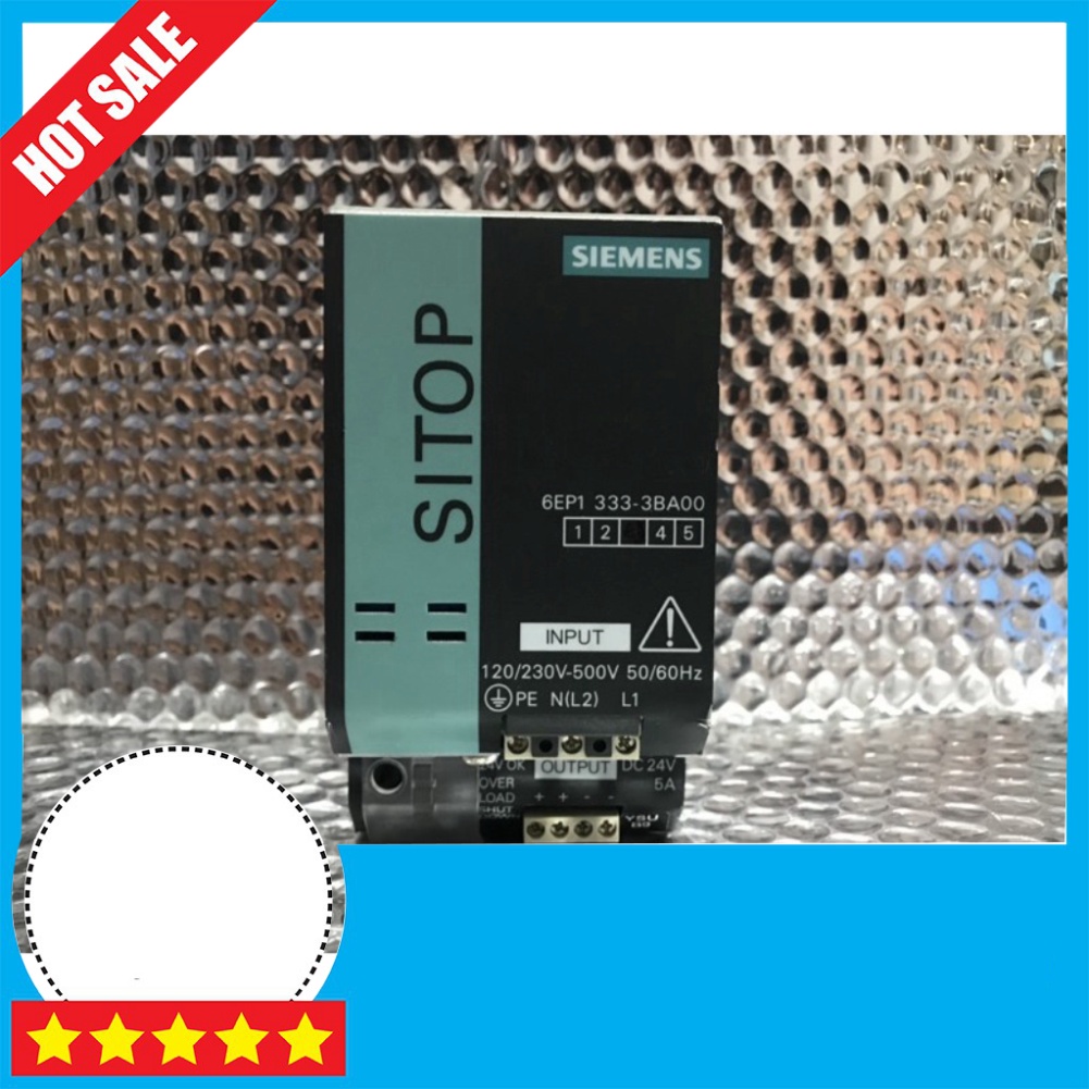 BỘ NGUỒN DC SIEMENS 24VDC/5A, 6EP1333-3BA00