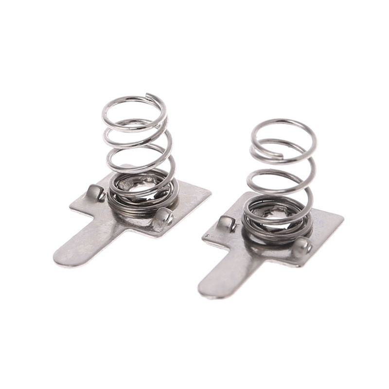 Set 100 tấm và lò xo pin kim loại chuyên dụng dành cho loại AA và AAA