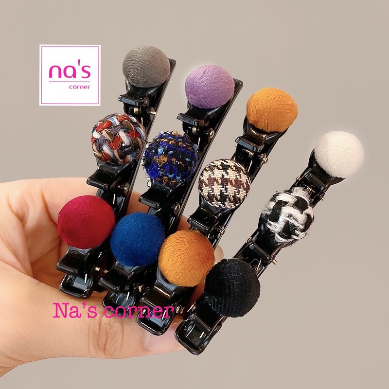 Kẹp tóc mái hai 2 lớp mỏ vịt