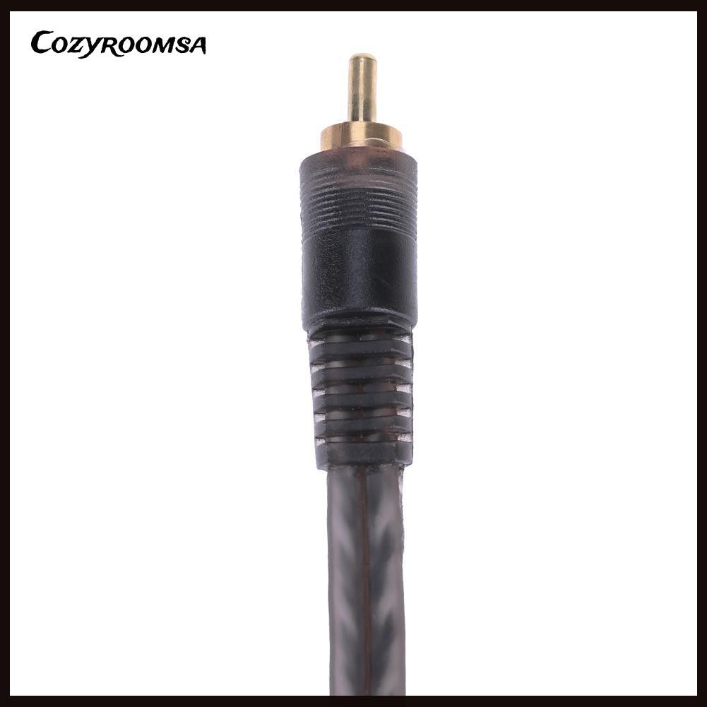 Cáp âm thanh chia 1 cổng cắm Rca sang 2 Rca 30cm chuyên dùng cho xe hơi