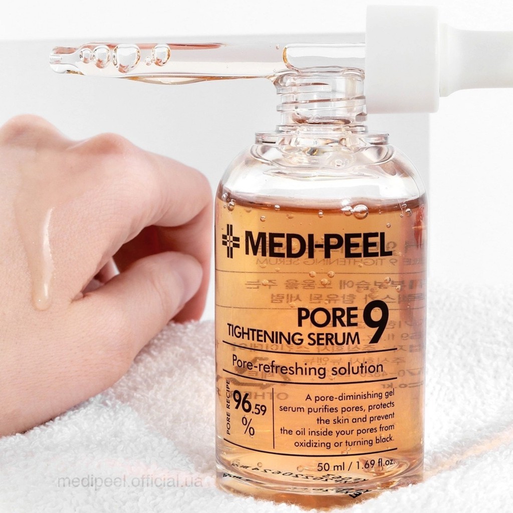 Tinh chất dưỡng da 💖FREESHIP💖 Tinh chất dưỡng da MEDI-PEEL Pore 9 Tightening Serum HALIN56G