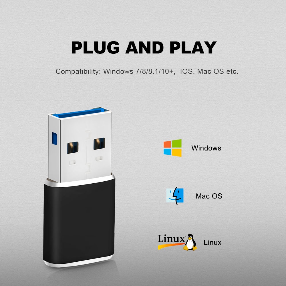 Đầu Đọc Thẻ Nhớ Rocketek mini usb 3.0 Cho micro SD / TF