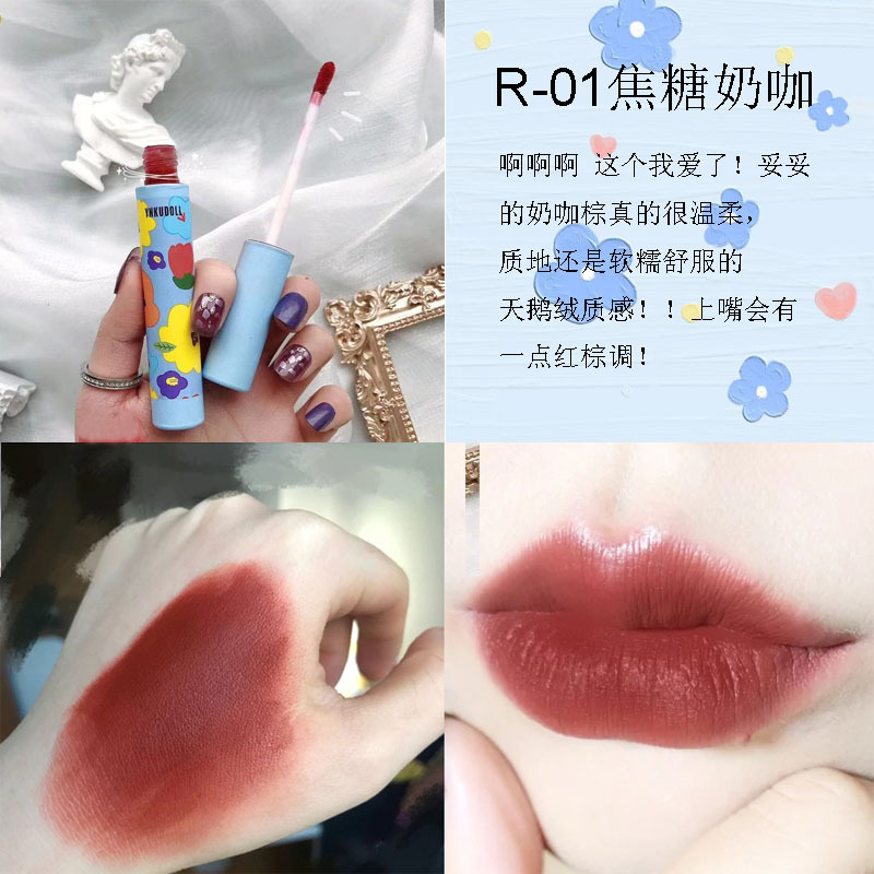 [Hàng mới về] Son kem lì nhung mịn không nhòe kháng nước chống mồ hôi | BigBuy360 - bigbuy360.vn