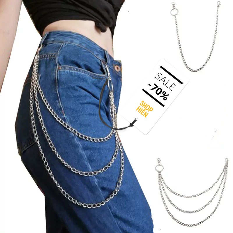Chain Quần 3 Dây 5MM - Chain Quần Phụ Kiện NEW