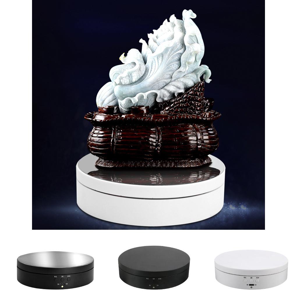Giá Đỡ Trưng Bày Trang Sức Hình Tròn Bằng Nhựa Có Thể Xoay Điều Chỉnh Thông Minh