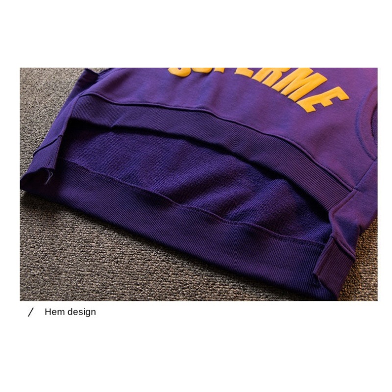 Set 2 áo sweater dáng rộng phong cách mùa thu sành điệu cho bé