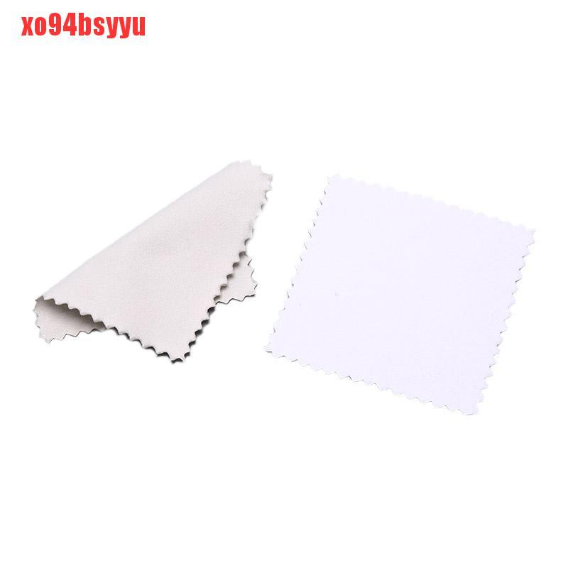 Set 50 Khăn Lau Trang Sức Màu Bạc Chống Xỉn Màu Xo94Bsyu