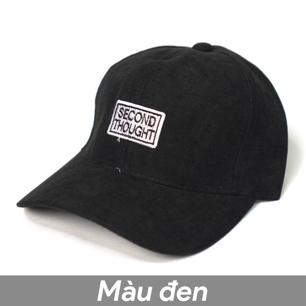 Mũ Kết Nhung Thêu Second Thought - Mũ Thời Trang Nam Nữ