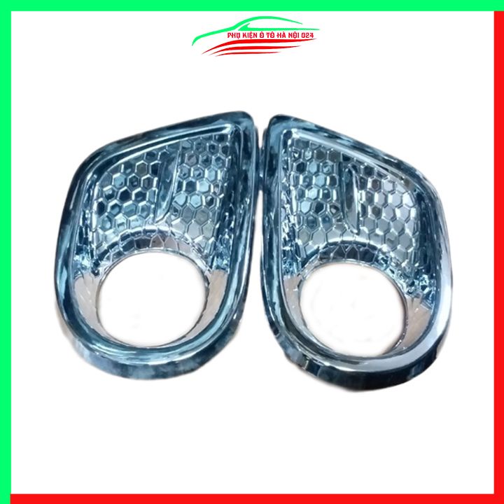 Ốp viền đèn gầm trước Fortuner 2008-2011 mạ Crom chống trầy trang trí làm đẹp xe