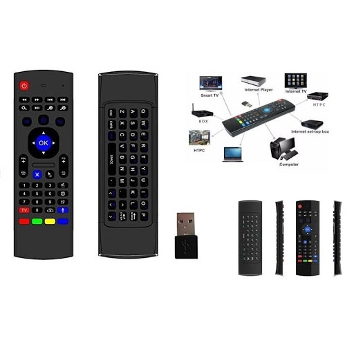 Air Mouse – Chuột Bay KM800, điều khiển Tivi Smart, Android TV không dây , Có Voice