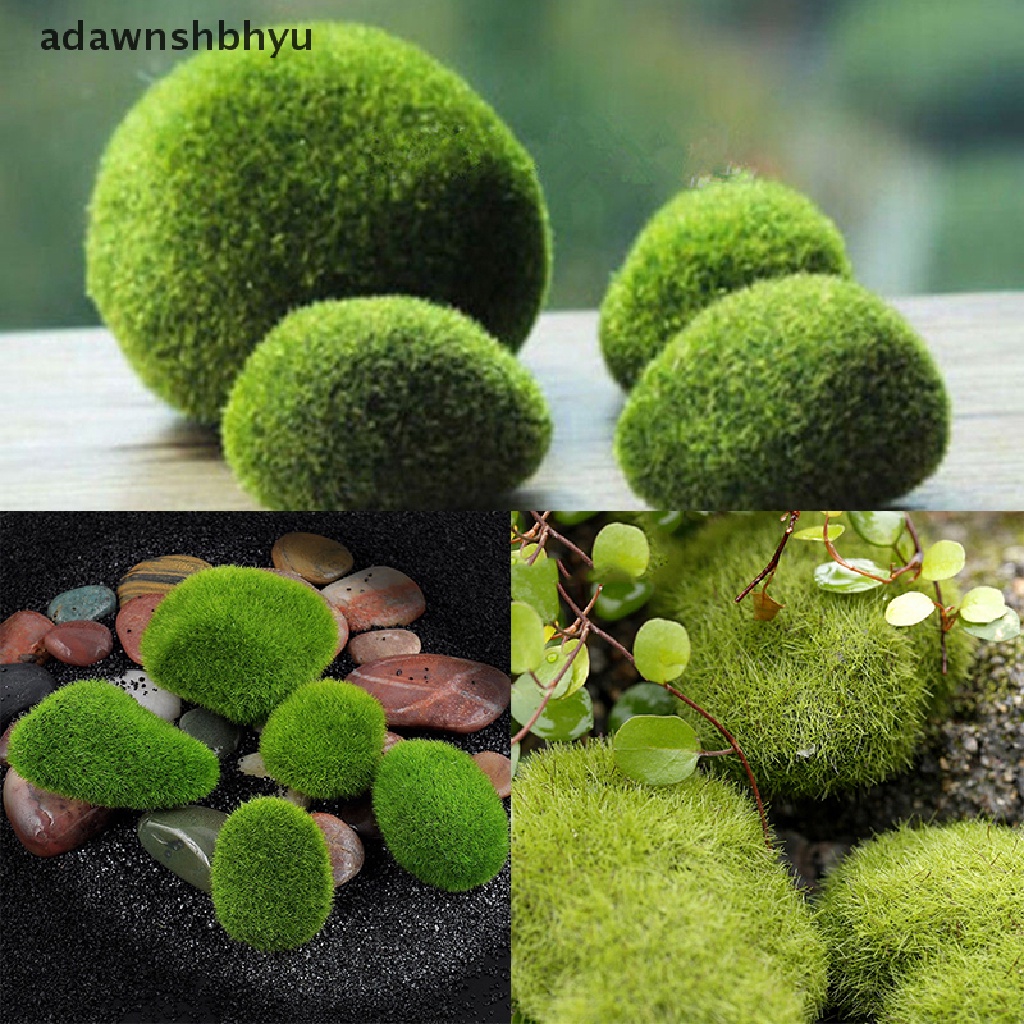 [adawnshbhyu] Đá Rêu Nhân Tạo Mini Trang Trí Hồ Cá Sân Vườn