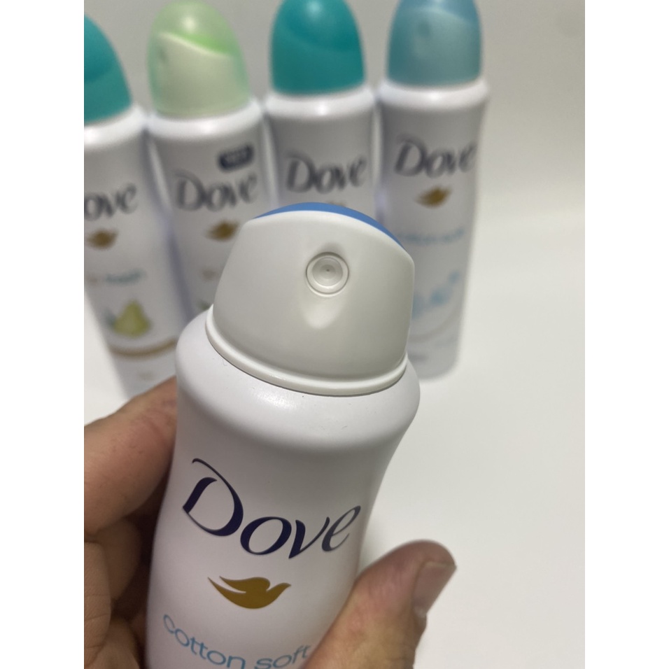 Xịt khử mùi toàn thân Dove 150ml USA 48h