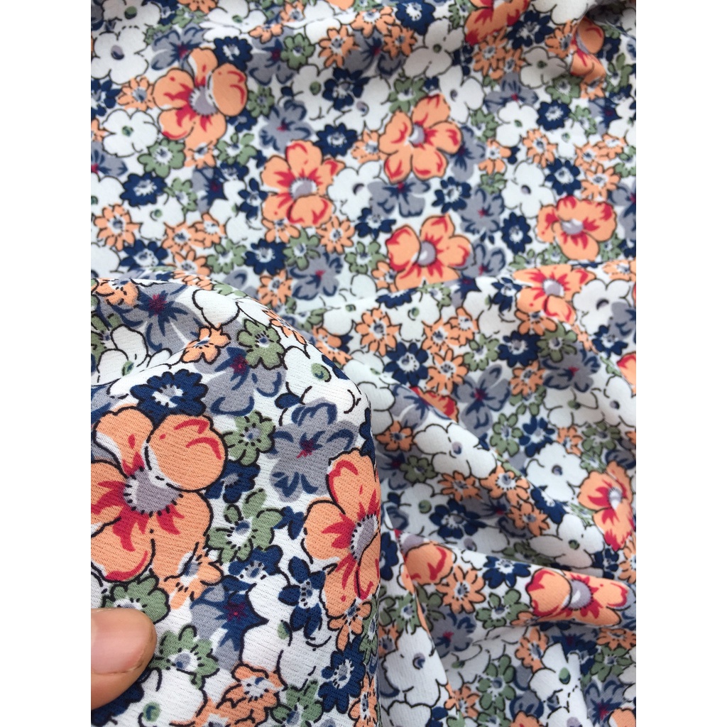 ❤️❤️❤️Lụa tằm hoa nhí 2565